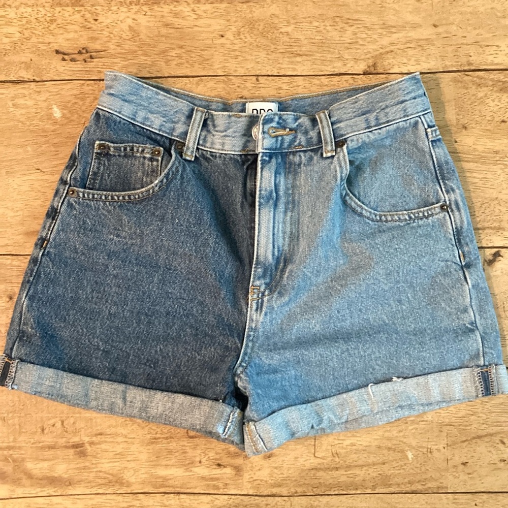 BDG High Waisted Denim Shorts
